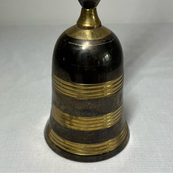 Vintage Brass Hand Bell. Tall. - Picture 2 of 4